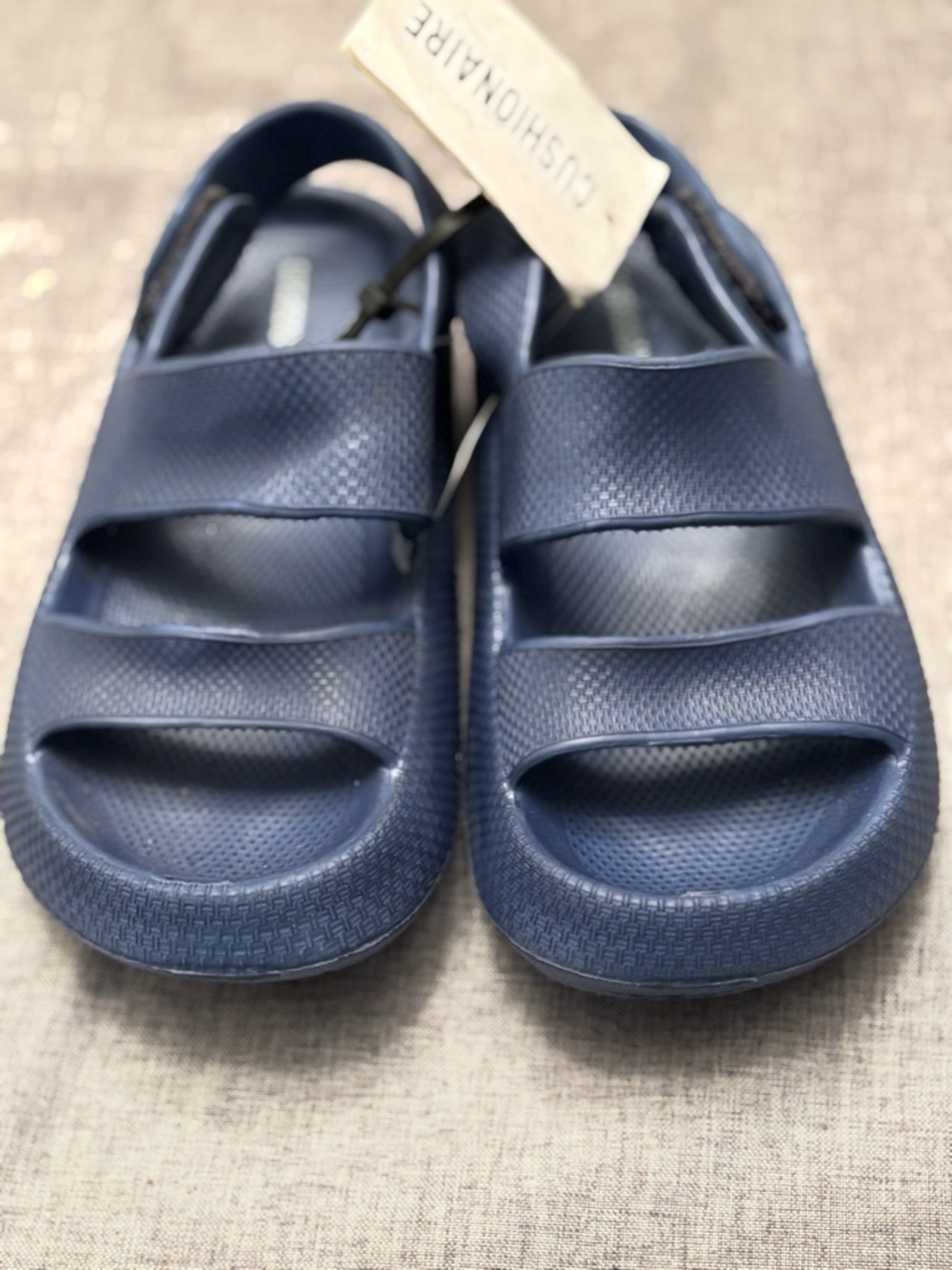 Cushionaire Kids' Blue Comfort Sandals